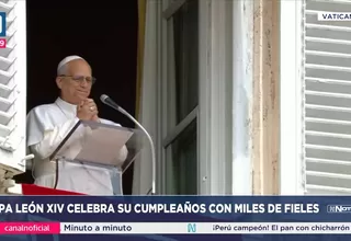 El papa León XIV agradece felicitaciones por su cumpleaños 70