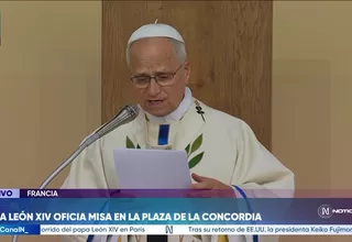 Papa León XIV celebra misa multitudinaria en Plaza de la Concordia ante cientos de miles de fieles