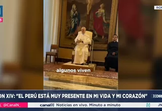 Papa León XIV destaca su cariño por el Perú y saluda a Chiclayo