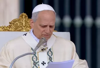 Papa León XIV inició su pontificado con misa ante 200 mil fieles