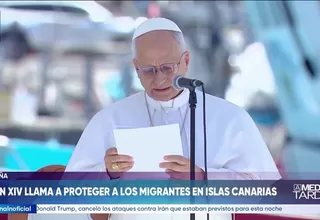 Papa León XIV llama a proteger a los migrantes en Islas Canarias