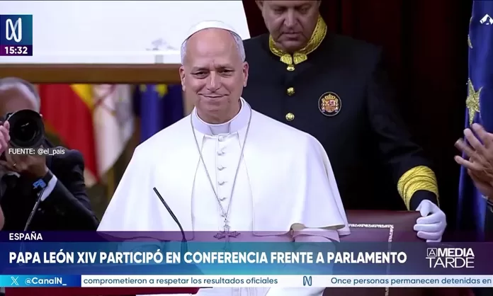 Pope Leo XIV delivers a historic speech before the Spanish Congress