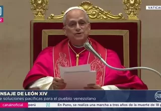 Papa León XIV pide paz y respeto a la voluntad del pueblo venezolano