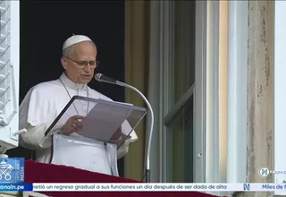 Papa León XIV reaparece tras operación: "Gracias a todos los que han rezado por mí"