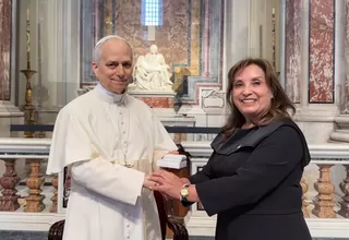 Papa León XIV recibió a presidenta Dina Boluarte en el Vaticano