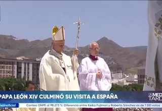 El papa León XIV se despidió de España tras histórica visita