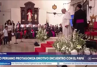 El papa León XIV vivió un emotivo encuentro con un niño peruano