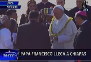 México: papa Francisco visita el convulsionado estado Chiapas