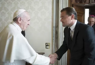 Papa recibe a Leonardo DiCaprio para hablar de defensa del medioambiente