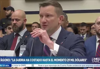 Pentágono revela que guerra con Irán superó USD 29,000 millones