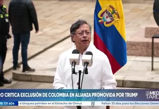 Petro cuestiona exclusión de Colombia de alianza antidrogas