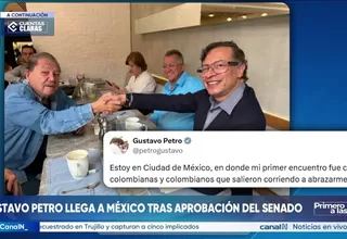 Petro llegó a México tras aprobación del Senado colombiano para viajar al exterior