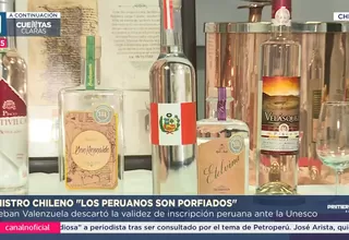 Pisco: Ministro chileno descartó validez de inscripción peruana