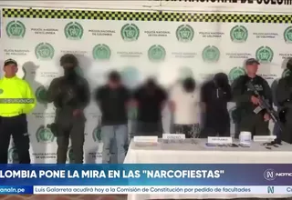 La Policía de Colombia desarticula una narcofiesta en Pereira