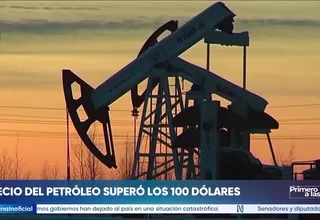 Precio del petróleo superó los 100 dólares en casi dos meses