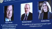 Premio Nobel de Física 2020 es otorgado a 3 científicos por sus hallazgos sobre los agujeros negros - Noticias de fisica