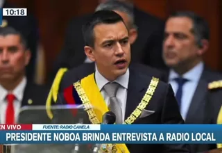 Presidente de Ecuador: Todos estos grupos terroristas son objetivos militares