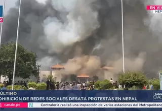 Prohibición de redes sociales desata protestas en Nepal