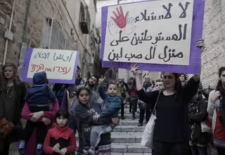 Protestan en Jerusalén contra la expulsión de una familia palestina