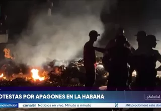 Protestas masivas por apagones prolongados en Cuba