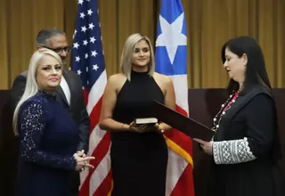 Puerto Rico: Wanda Vázquez juró como gobernadora