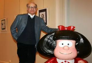 Quino, creador de Mafalda, fue galardonado con el premio Príncipe de Asturias