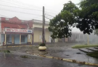 Rafael tocó tierra en Cuba como huracán categoría 3