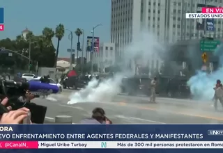 Enfrentamientos en Los Ángeles por redadas migratorias a indocumentados