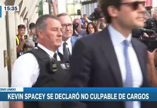 Reino Unido: Kevin Spacey se declaró no culpable de cargos