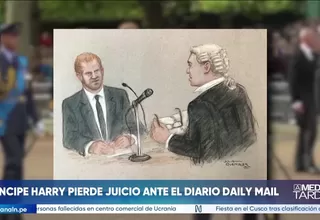 Reino Unido: Príncipe Harry pagará millonaria suma al Daily Mail