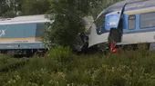 Choque de dos trenes en República Checa deja tres muertos y decenas de heridos - Noticias de choque