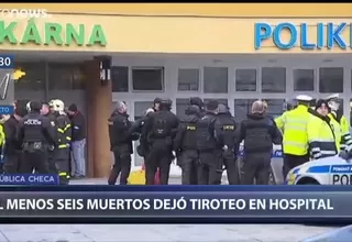 República Checa: Seis muertos tras tiroteo en un hospital