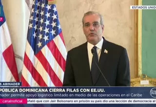 República Dominicana autoriza a EE. UU. uso de dos instalaciones aéreas