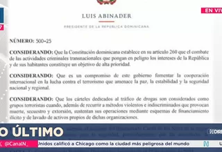 República Dominicana declara terrorista al Cartel de los Soles