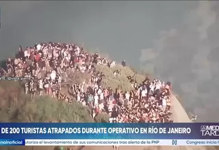 Río de Janeiro: Unos 200 turistas atrapados por tiroteo en favela
