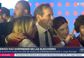Rodrigo Paz Pereira lidera sorpresivamente elecciones en Bolivia