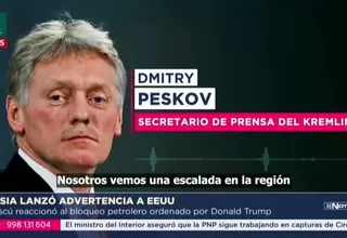 Rusia advierte a EE.UU. no cometer “error fatal” en Venezuela