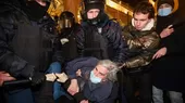 Rusia: Al menos 800 detenidos en protestas contra invasión a Ucrania - Noticias de detenidos