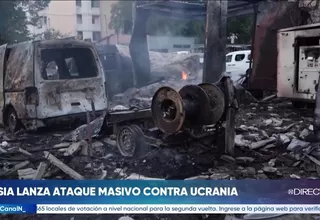 Rusia lanza uno de los ataques aéreos más devastadores contra Ucrania