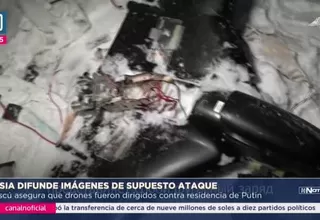Rusia denuncia ataque con drones contra residencia de Putin
