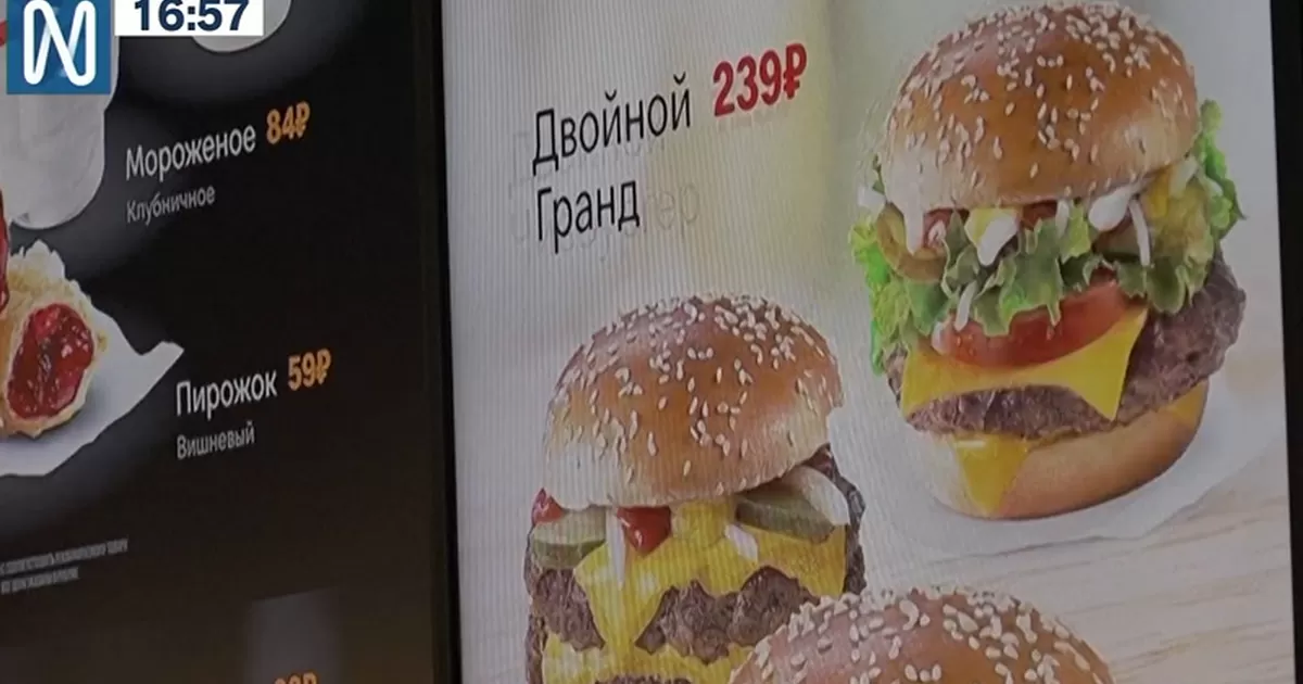Rusia: Inauguran los  primeros locales de “Vkusno & Tochka”, la versión rusa de McDonald’s
