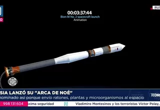 Rusia lanza satélite biológico apodado como “Arca de Noé”