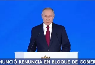 Rusia: Renunció el Gobierno luego de que el presidente Vladimir Putin anunció reformas constitucionales