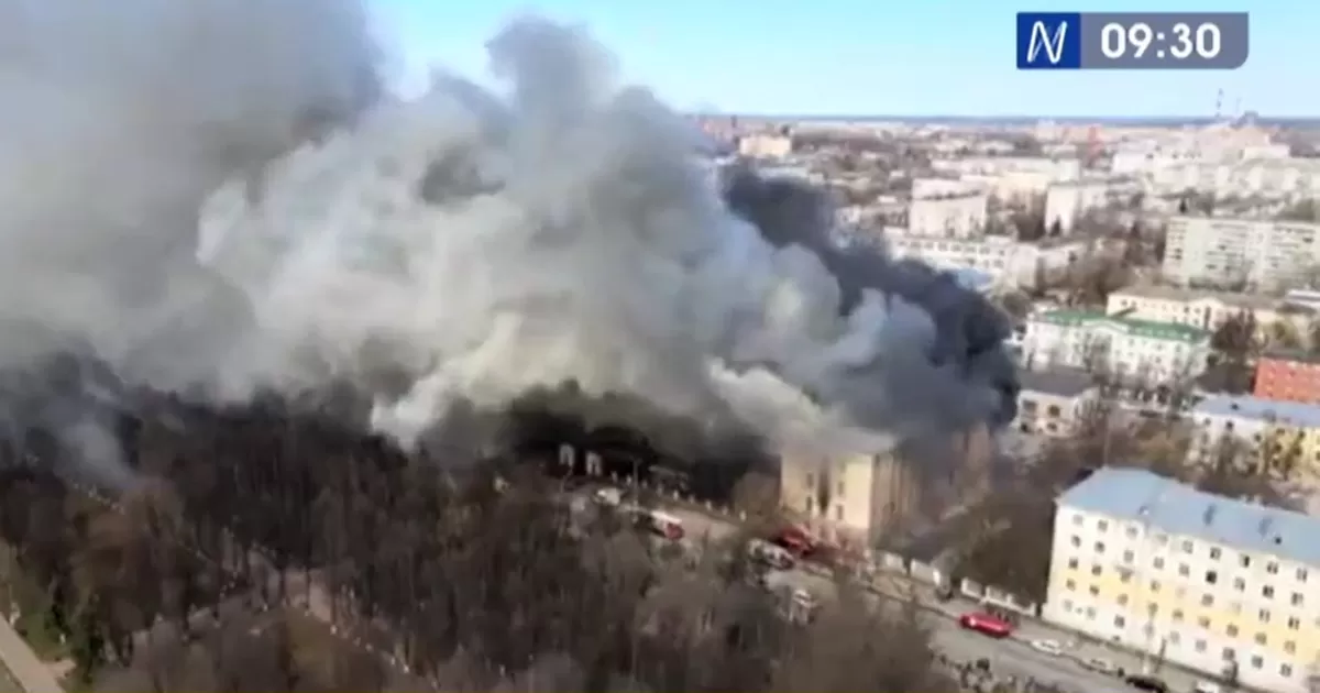Rusia: Cinco muertos tras incendio en instituto de investigación militar rusa