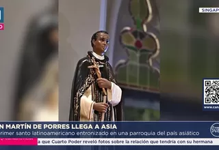 San Martín de Porres ya tiene estatua permanente en Singapur