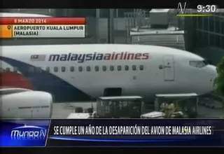 Se cumple un año de la desaparición del avión de Malasia Airlines