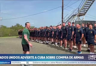 Secretario de Guerra de EE.UU advierte a Cuba sobre comprar armas