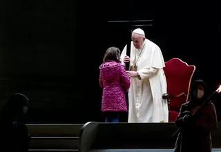 Papa Francisco presidió su segundo Vía Crucis sin público debido al coronavirus