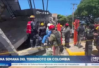 A una semana del terremoto en Colombia reportan 289 fallecidos