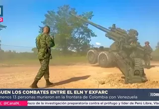 Siguen los combates entre el ELN y disidentes de las FARC